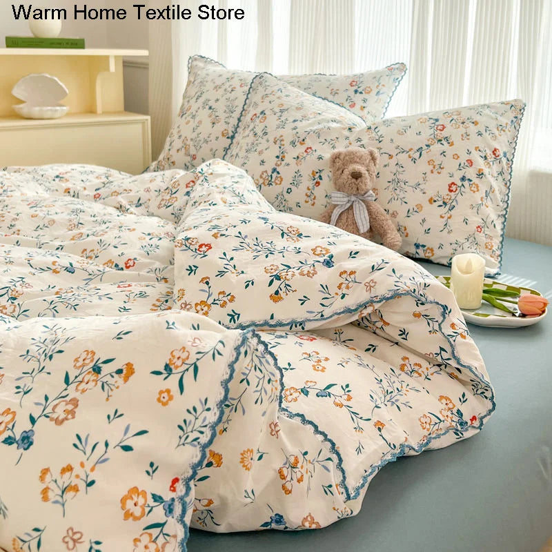 BloomAura Floral Bedding Set