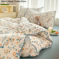Thumbnail for BloomAura Floral Bedding Set