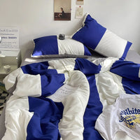 Thumbnail for Nordic Stripe Cotton Bedding Set